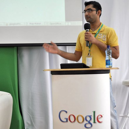 Jabran speaking at Africa Supper Mappers Conference, Kenya in 2010
